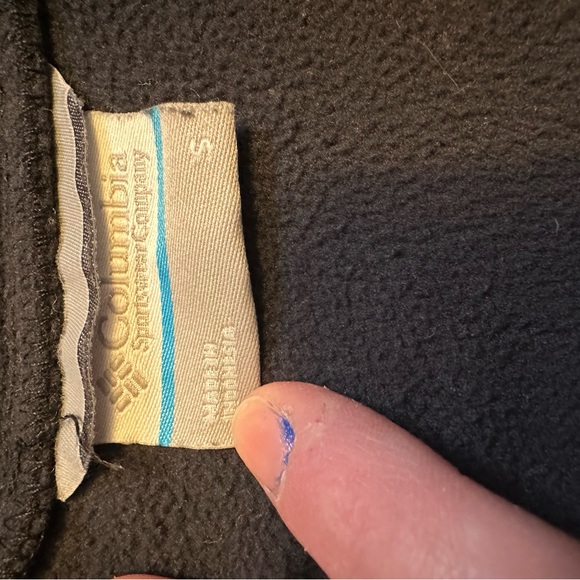 Columbia women’s quarter zip fleece pullover black size small - Picture 6 of 6